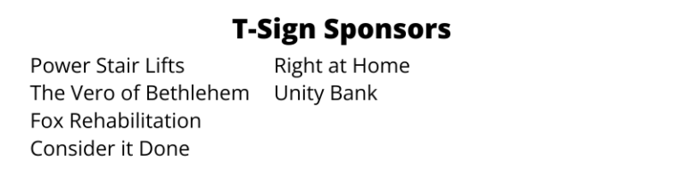 Tee Sign Sponsors